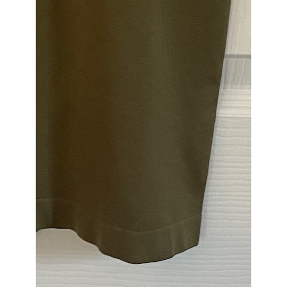 Olive Green Spaghetti Strap Cami Tank Top For Women by Colorful - Picture 12 of 14